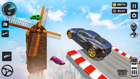 Acrobacias Carros 3d: Car game poster 9