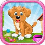 Day With Puppy Girls Games icon