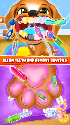 Puppy pet care salon game 8