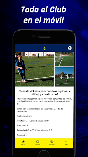 Android application AD Manuel Peleteiro screenshort