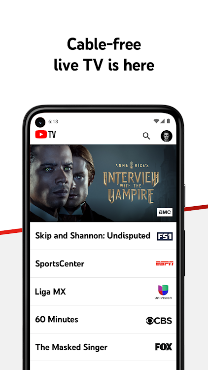 YouTube TV: Live TV & more - 8.18.0 - (Android)
