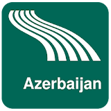 Azerbaijan Map offline icon