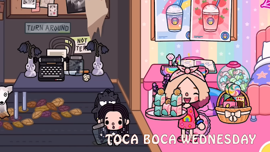 Toca Boca - Wednesday Addams