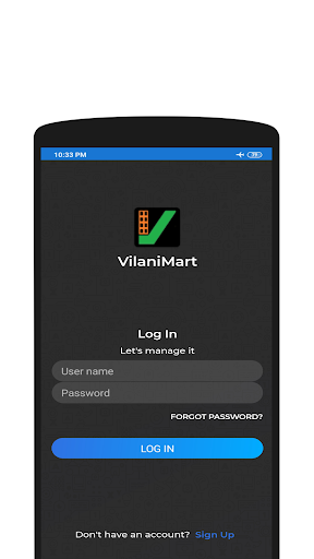 Android application VilaniMart screenshort