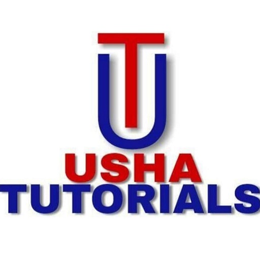 USHA TUTORIALS logo