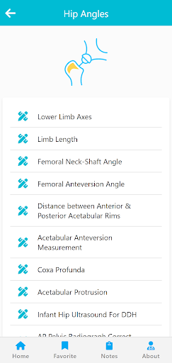 Orthopedic Measurement & Sign Screen 3