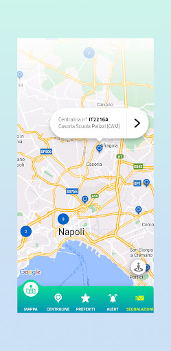Android application Respira Campania screenshort