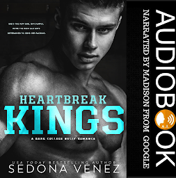 Icon image Heartbreak Kings: Steamy Why Choose Erotic Contemporary Romance Audiobook