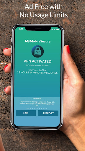 My Mobile Secure VPN Screen 2