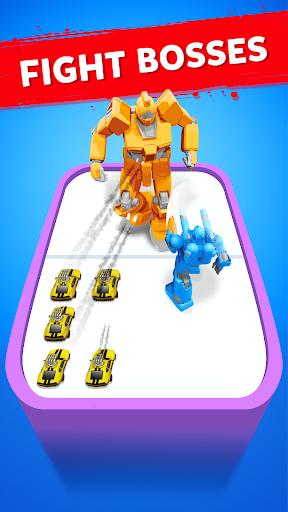 Merge Battle Car: Robot Games apk mod2