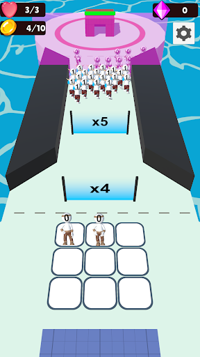 Android application Push Battle - Merge Tactics screenshort
