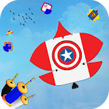 Superhero Kite Flying: Pipa Basant Combat 3D icon