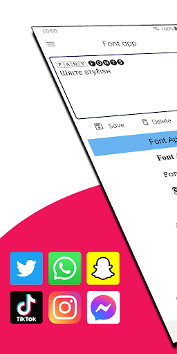 Android application Fonts app: Fancy, Stylish font screenshort