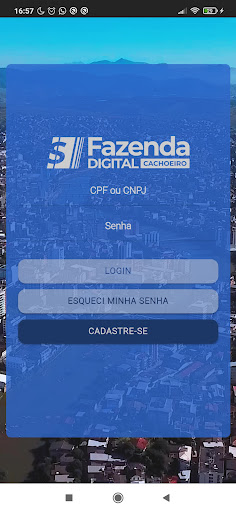 Android application Fazenda Digital Cachoeiro screenshort