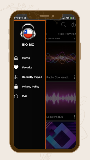 Android application Radio Bio Bio Chile Online FM screenshort