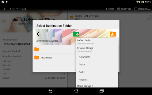 aTorrent - torrent downloader Capture d'écran