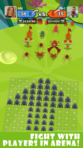 Clash of Bugs: Epic Casual Bug & Animal Art Games  screenshots 1