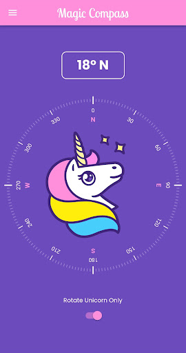 Android application Magic Compass screenshort