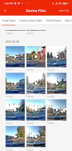 NexiGo Dash Cam Screen 3