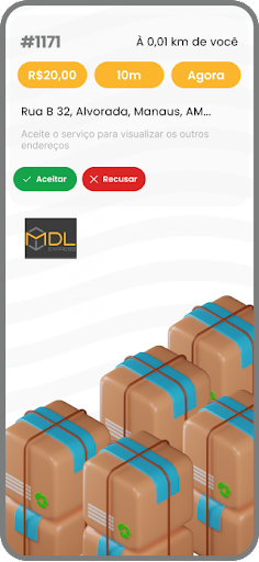 MDL Logistica - Profissional Screen 2