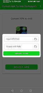 Convert Apk To Aab for Dev