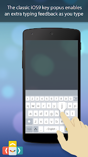 Captura de tela do tema de teclado ai.type OS 12