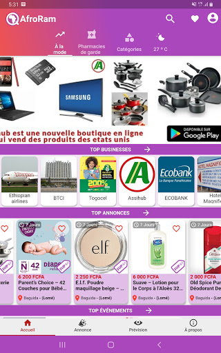 AfroRam -Achat Vente Annonce