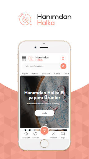 Android application Hanımdan Halka screenshort