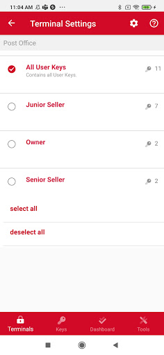 Häfele My Dialock Manager Screen 2