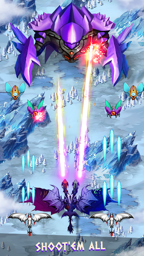 Android application Dragon Impact: Space Shooter - screenshort