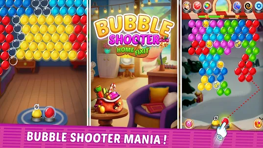 Bubble Shooter - Home Fix it