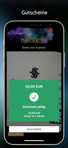 Magic Ticketing Screen 3