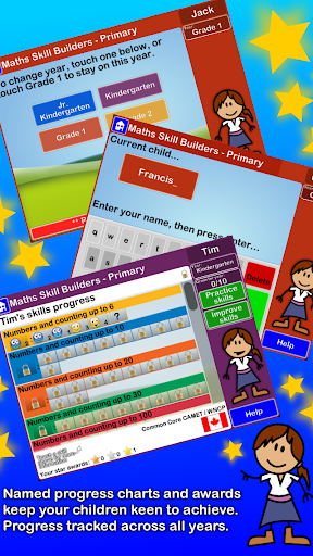 Maths Skill Builders - Canada Screen 3