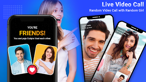 Android application Video Call Random Live Talk screenshort