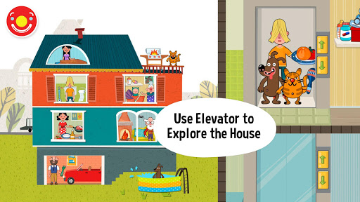 Players can explore the dollhouse