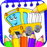 Cover Image of Download Vehicle Coloring Book Game  APK