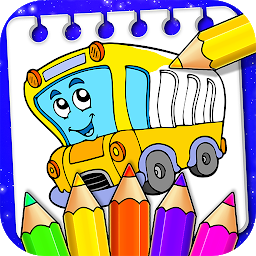 ಐಕಾನ್ ಚಿತ್ರ Vehicle Coloring Book Game