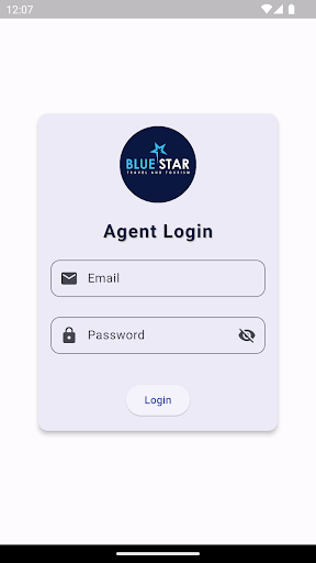 Android application Blue Star Travel and Tourism screenshort