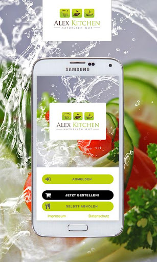 Android application Alex Kitchen screenshort