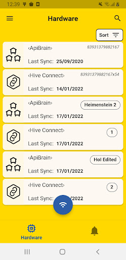 Android application Hive Connector screenshort