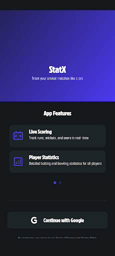 StatX Cricket Scoring App