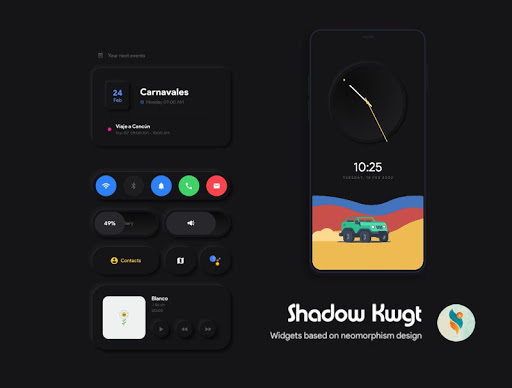 Shadow KWGT - Personalization - apps
