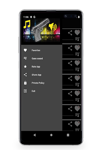 Guns Ringtones, guns effect screenshot 13