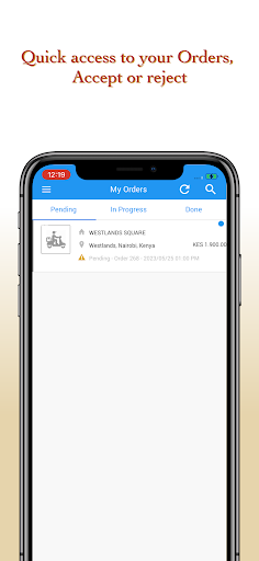 CSC Delivery App Kenya Screen 2