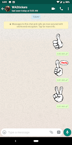 Fingers Stickers For WhatsApp 1.0 APK + Mod (Paid for free / Free purchase) for Android