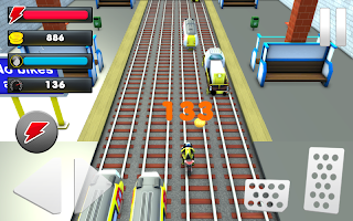 Subway Moto Race: Train Runner - Screenshot 1