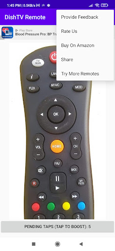 Dish TV Remote App for Android Screen 3