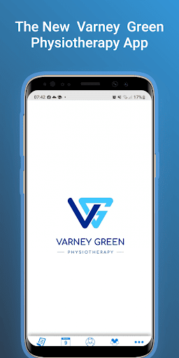 Android application Varney Green Physio screenshort