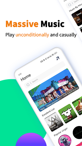 Android application MusicBoxR：Offline Music Player screenshort