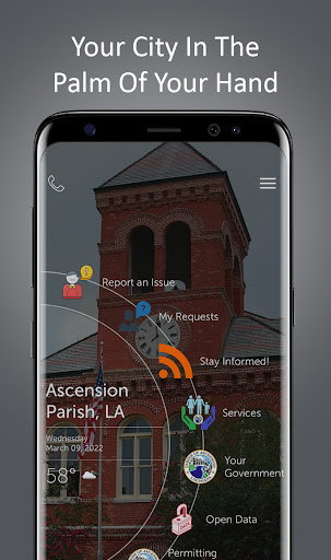 Android application Ascension Parish, LA screenshort